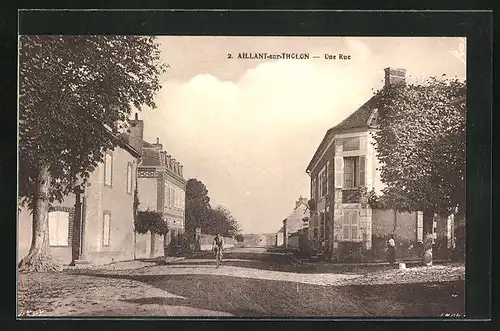 AK Aillant-sur-Tholon, Une Rue