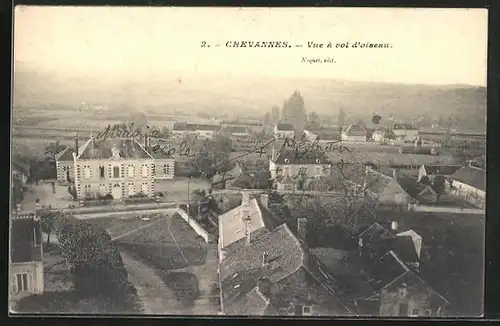AK Chevannes, Vue à vol d`oiseau