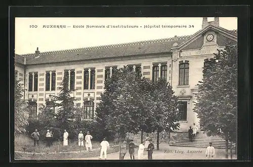 AK Auxerre, Ecole Normale d'Instituteurs, Hopital temporaire 34