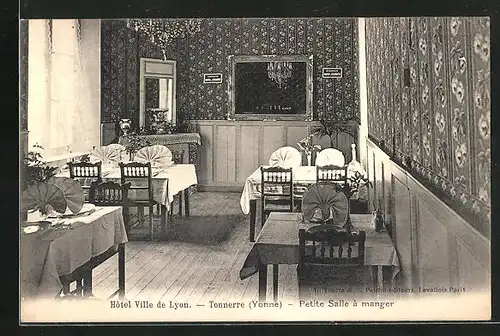 AK Tonnerre, Hotel Ville de Lyon, Petite Salle a manger