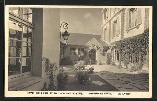 AK Sens, Hotel De Paris Et De La Poste