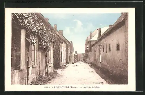 AK Coulours, Rue de l`Eglise