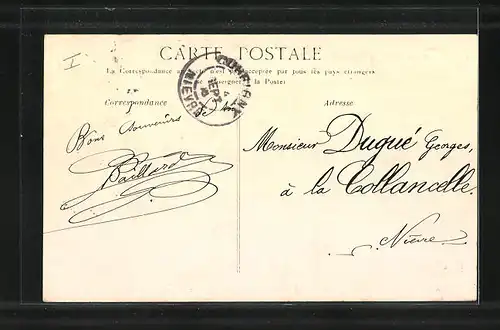 AK Coulanges-sur-Yonne, La Ferme de Bèze