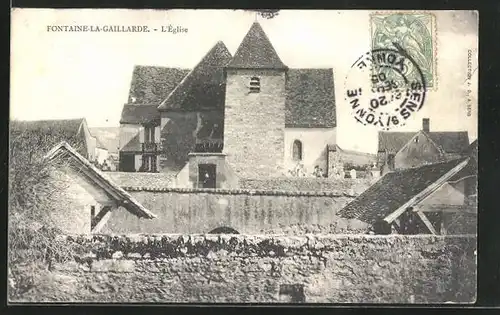 AK Fontaine-la-Gaillarde, L`Eglise