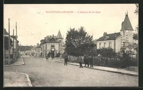 AK Migennes-Laroche, L`Avenue de la Gare