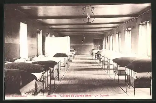 AK Auxerre, Collège de Jeunes Gens, Un Dortoir