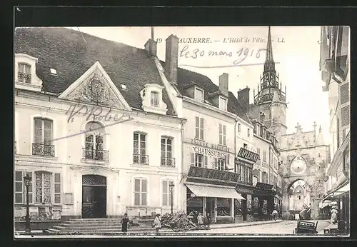 AK Auxerre, L`Hotel de Ville