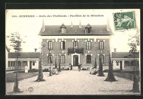 AK Auxerre, Asile des Vieillards, Pavillon de la Direction