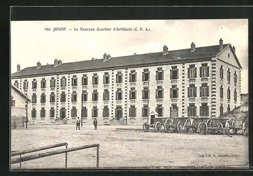 AK Joigny, Le Nouveau Quartier d`Artillerie (C. P. A.)