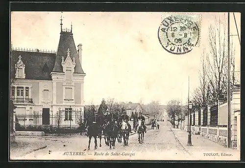 AK Auxerre, Route de Saint-Georges