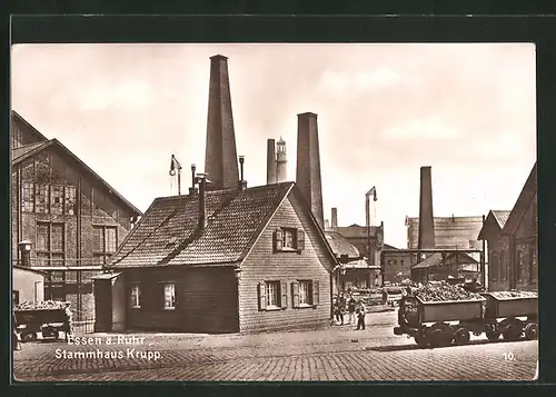 AK Essen / Ruhr, Stammhaus Krupp