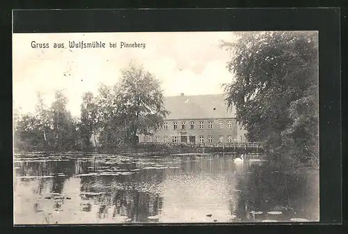 AK Pinneberg, Gewässer am Gasthaus Wulfsmühle