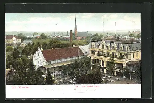 AK Bad Oldesloe, Panorama vom Aussichtsturm