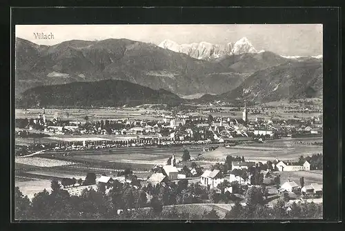 AK Villach, Ortspanorama