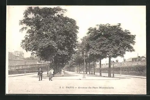 AK Paris, Avenue du Parc Monsouris