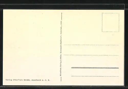 AK Auerbach a. d. B., Evangelisches Schwesternheim