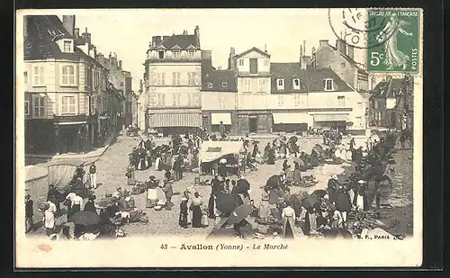 AK Avallon, Le Marché