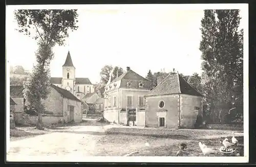 AK Serrigny, Place de l`Eglise