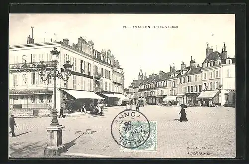 AK Avallon, Place Vauban