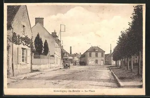 AK Montigny-la-Resle, La Place