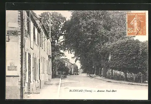 AK Bléneau, Avenue Paul-Bert