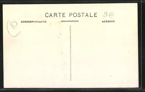 AK Tonnerre, La Rue Général Campenon