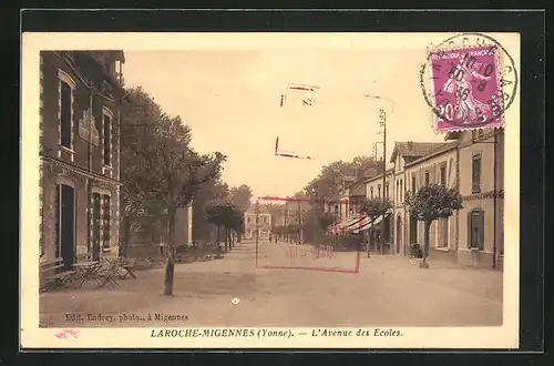 AK Laroche-Migennes, L`Avenue des Ecoles