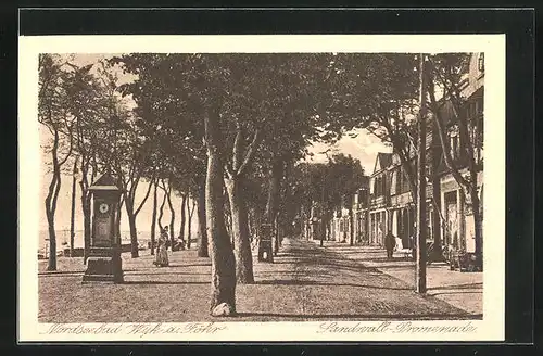 AK Wyk a. Föhr, Sandwall-Promenade