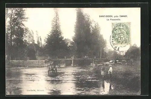 AK Saint-Didier, pres Tannay, La Passerelle