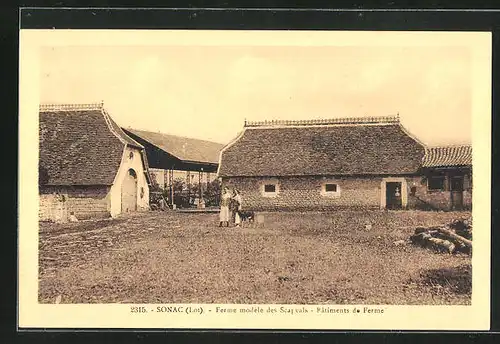AK Sonac, Ferme modele des Scapvals