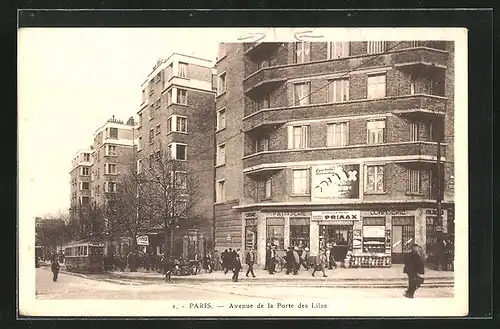 AK Paris, Avenue de la Porte des Lilas