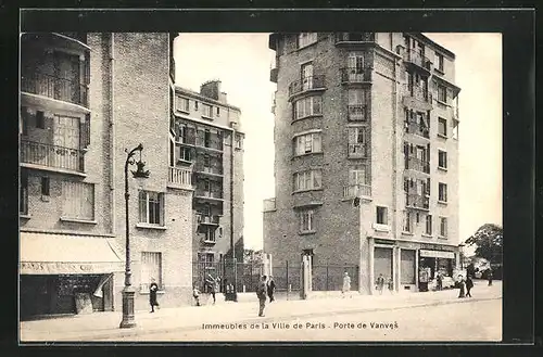 AK Paris, Immeubles de la Ville, Porte de Vanves