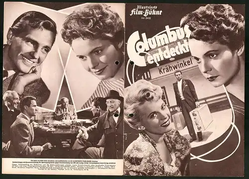 Filmprogramm IFB Nr. 2422, Columbus entdeckt Krähwinkel, P. Loew, Charlie Chaplin jr., Sydney Chaplin, Regie: U. Erfurth