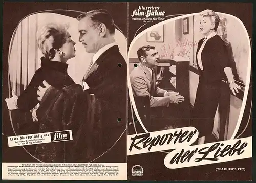 Filmprogramm IFB Nr. 4623, Reporter der Liebe, Clark Gable, Doris Day, Regie: George Seaton