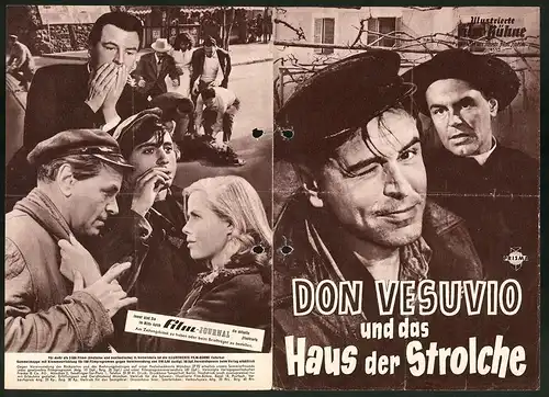 Filmprogramm IFB Nr. 4553, Don Vesuvio und das Haus der Strolche, O. W. Fischer, Ingrid Stenn, Regie: Siro Marcellini