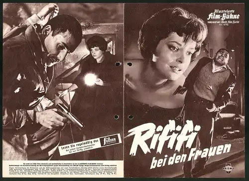 Filmprogramm IFB Nr. 4796, Rififi bei den Frauen, Nadja Tiller, Robert Hossein, Regie: Alex Joffé