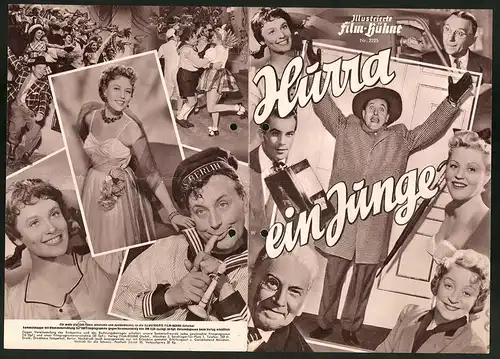 Filmprogramm IFB Nr. 2225, Hurra ein Junge, Walter Müller, Theo Lingen, Regie: Ernst Marischka