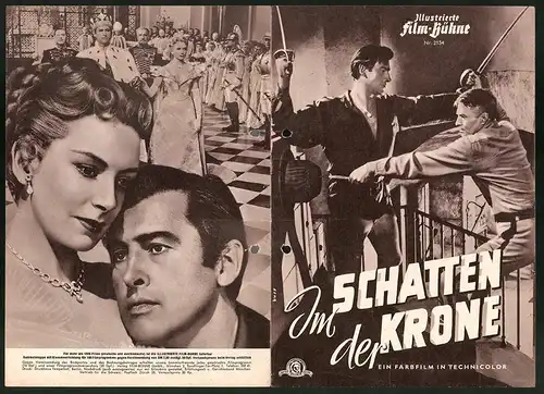 Filmprogramm IFB Nr. 2134, Im Schatten der Krone, Stewart Granger, Deborah Kerr, Regie: Richard Thorpe