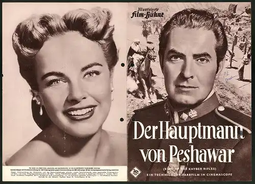 Filmprogramm IFB Nr. 2306, Der Hauptmann von Peshawar, Tyrone Power, Terry Moore, Regie: Henry King