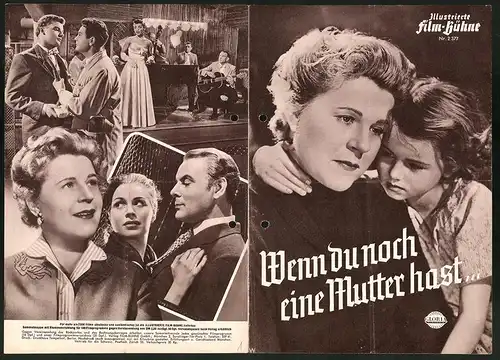 Filmprogramm IFB Nr. 2377, Wenn du noch eine Mutter hast..., Paula Wessely, Stefan Skodler, Regie: R. A. Stemmle