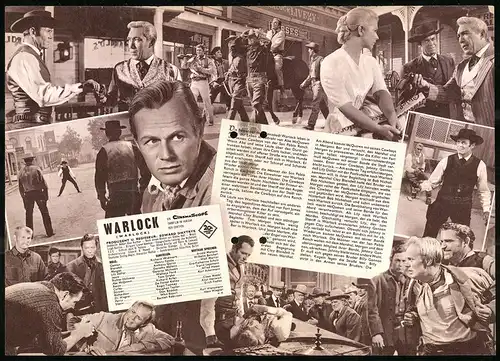 Filmprogramm IFB Nr. 4788, Warlock, Richard Widmark, Henry Fonda, Regie: Edward Dmytryk