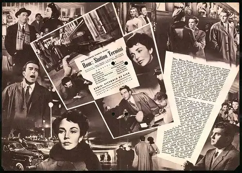 Filmprogramm IFB Nr. 2335, Rom - Station Termini, Jennifer Jones, Montgomery Clift, Regie: Vittorio De Sica