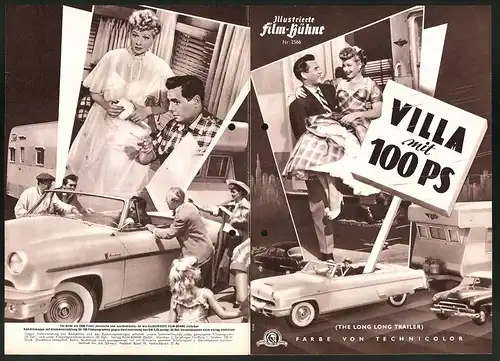 Filmprogramm IFB Nr. 2566, Villa mit 100 PS, Lucille Ball, Desi Arnaz, Regie: Vincente Minnelli