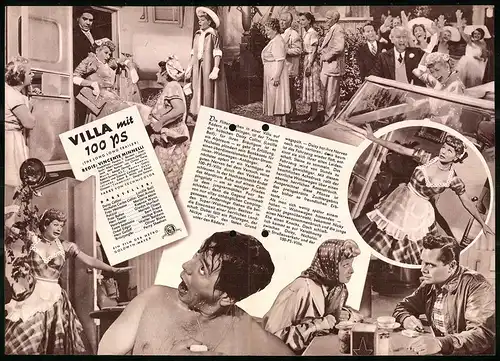 Filmprogramm IFB Nr. 2566, Villa mit 100 PS, Lucille Ball, Desi Arnaz, Regie: Vincente Minnelli