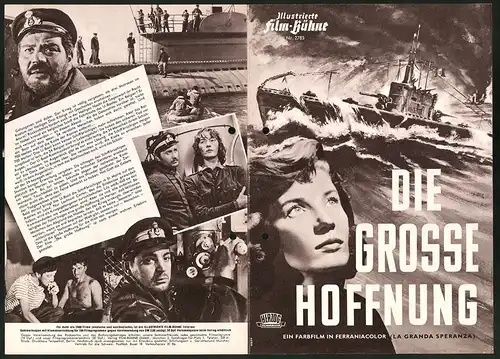 Filmprogramm IFB Nr. 2785, Die grosse Hoffnung, Renato Baldini, Lois Maxwell, Regie: Duilio Coletti