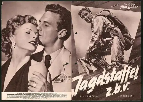 Filmprogramm IFB Nr. 2787, Jagdstaffel z.b.v., Robert Stack, Coleen Gray, Regie: Louis King