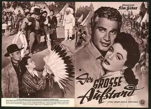 Filmprogramm IFB Nr. 2368 /, Der grosse Abstand, Jeff Chandler, Faith Domergue, Regie: Lloyd Bacon