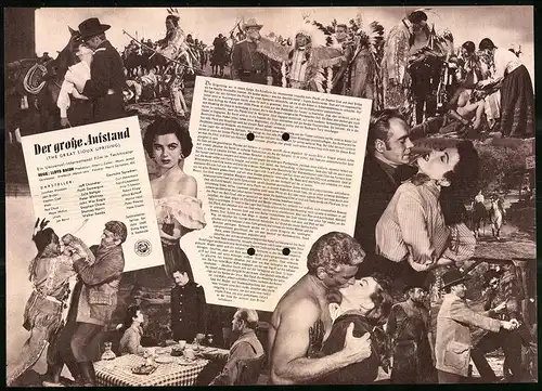 Filmprogramm IFB Nr. 2368 /, Der grosse Abstand, Jeff Chandler, Faith Domergue, Regie: Lloyd Bacon