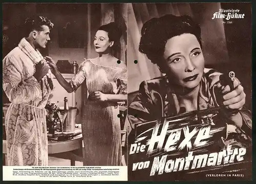 Filmprogramm IFB Nr. 2369, Die Hexe von Montmartre, Arletty, Georges Marchal, Regie: Roger Richebé