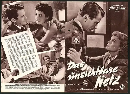 Filmprogramm IFB Nr. .2598, Das unsichtbare Netz, Gregory Peck, Broderick Crawford, Regie: Nunnally Johnson